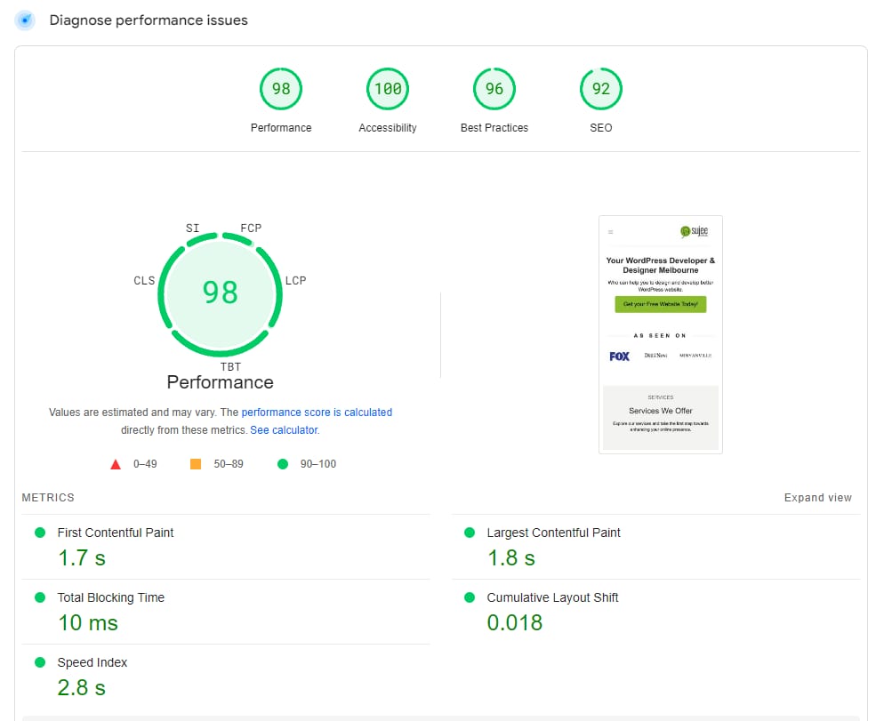 Google Page Speed result mobile google-page-spped-mobile